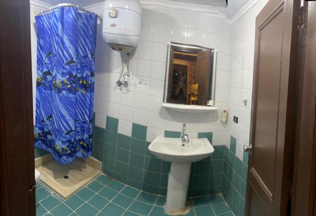 Koupelna v ubytování Mashrabiya Hotel