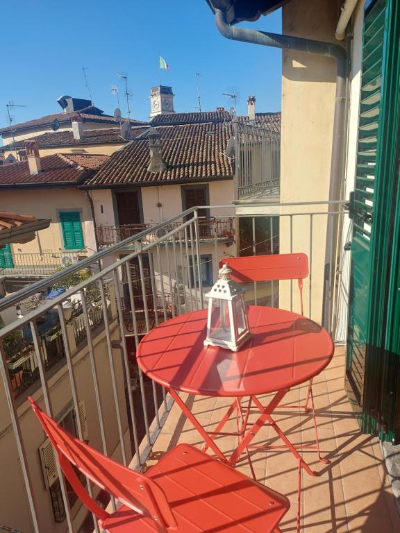 Balkón nebo terasa v ubytování Loft Centro storico
