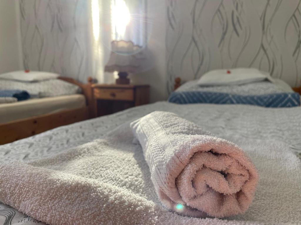 Postel nebo postele na pokoji v ubytování Hot-l Mini