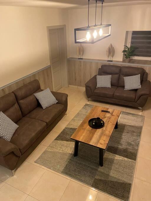 Posezení v ubytování Gîte chez Salvatore Vresse