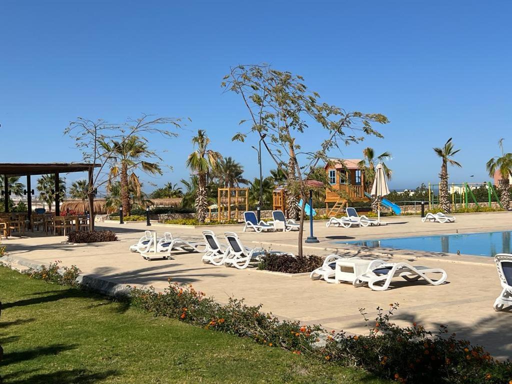 The swimming pool at or close to Makadi heights luxury complex