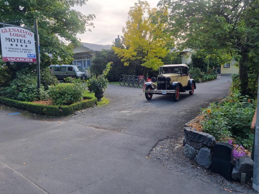 Zahrada ubytování Glenalvon Lodge Motel