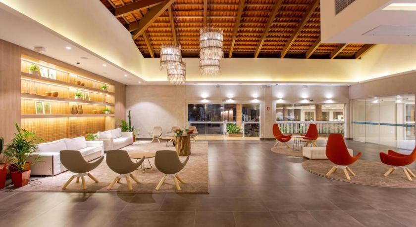 Posezení v ubytování Apart Resort Beira Mar Mutá - PS