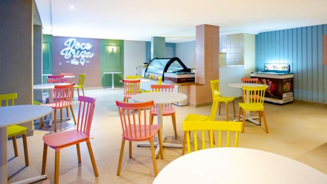 Posezení v ubytování Apart Resort Beira Mar Mutá - PS