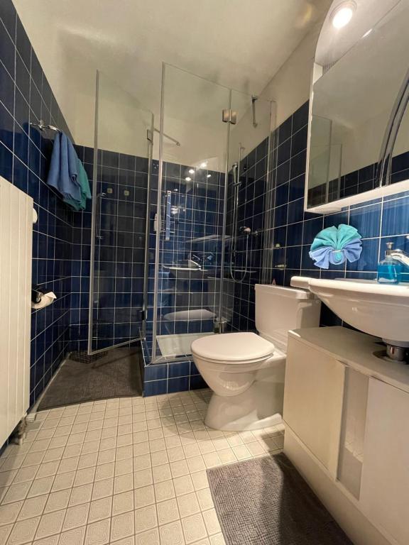 Koupelna v ubytování Ferienwohnung Efibach 41
