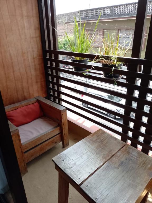 Balkón nebo terasa v ubytování Casa Bonita Hotel y Hostal