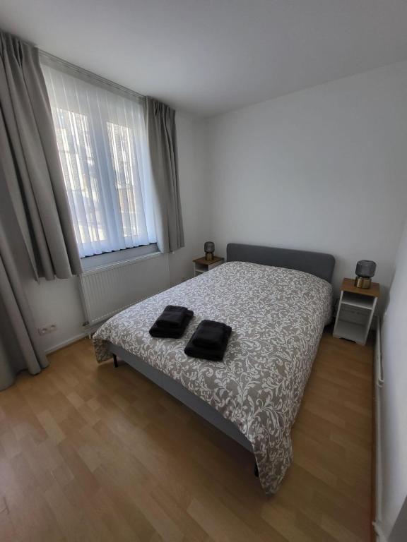 Postel nebo postele na pokoji v ubytování Studio Alicia, idéalement situé