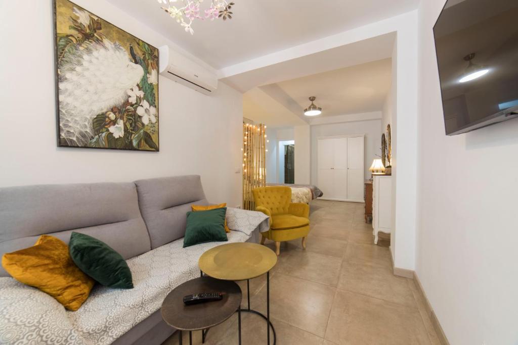 Posedenie v ubytovaní Precioso Loft El Arcángel II junto a la Ribera