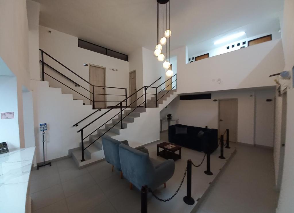 Posezení v ubytování Hotel Colombia Avenida