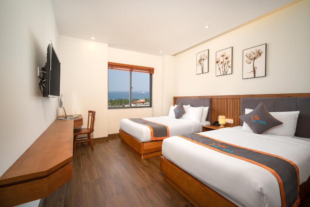 Phòng Deluxe 3 Người Nhìn Ra Biển