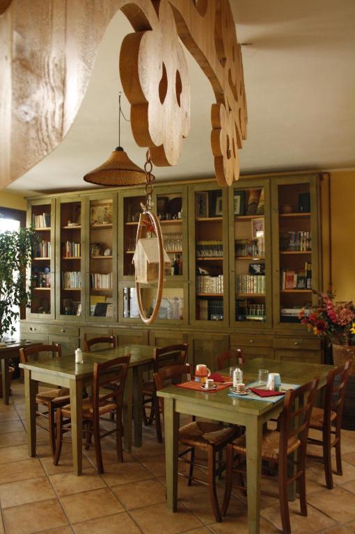 Restaurace v ubytování Le Storie di Bambu