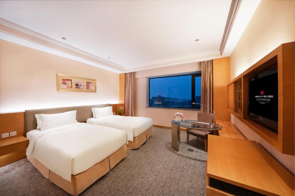 Millennium Hotel Chengdu - 優れたツインルーム