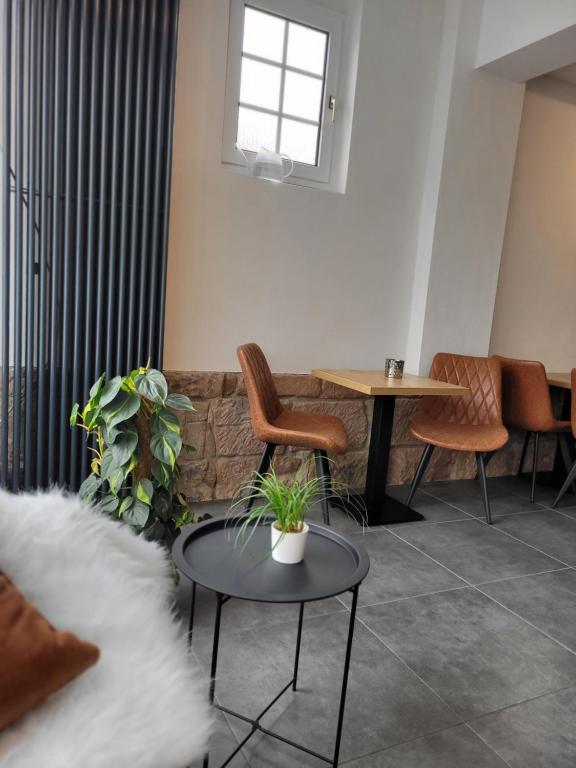 Posezení v ubytování Hotel Apartment Ferienwohnung Meyenhof Frankenberg Eder