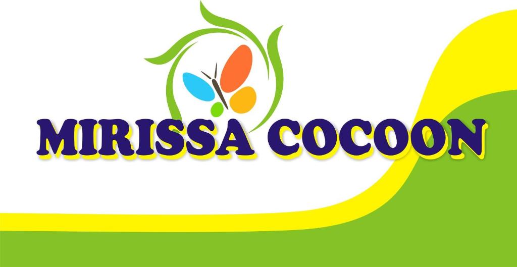 un logo pour une société portant le mot «pacte musica» dans l'établissement Mirissa Cocoon, à Mirissa