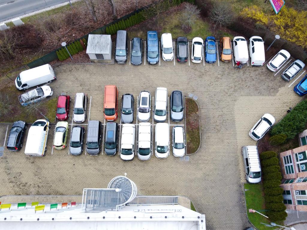 Letecký snímek ubytování Hotel Euro