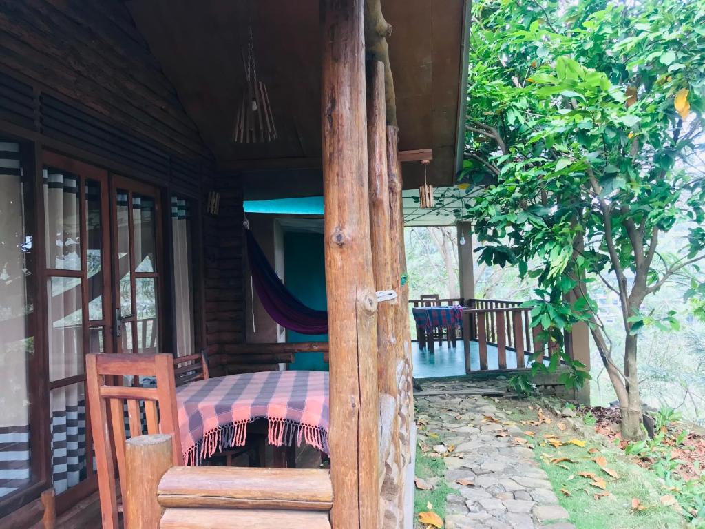 Balkón nebo terasa v ubytování Felicity Inn