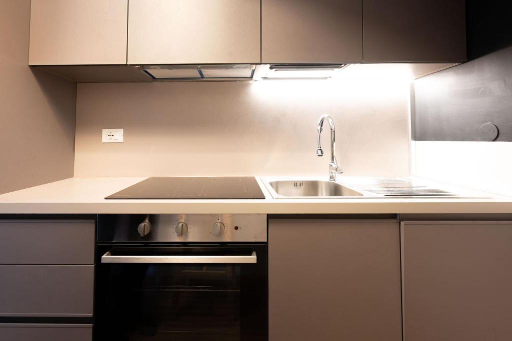 A kitchen or kitchenette at Cesa te Piaz