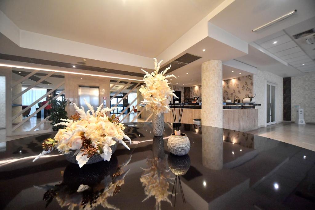 Posezení v ubytování Palace Inn Rome Fiano