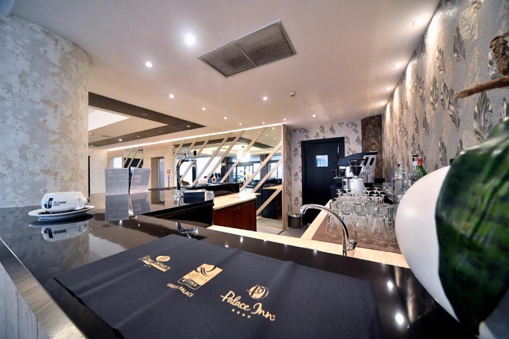 Fitness centrum a/nebo fitness zařízení v ubytování Palace Inn Rome Fiano