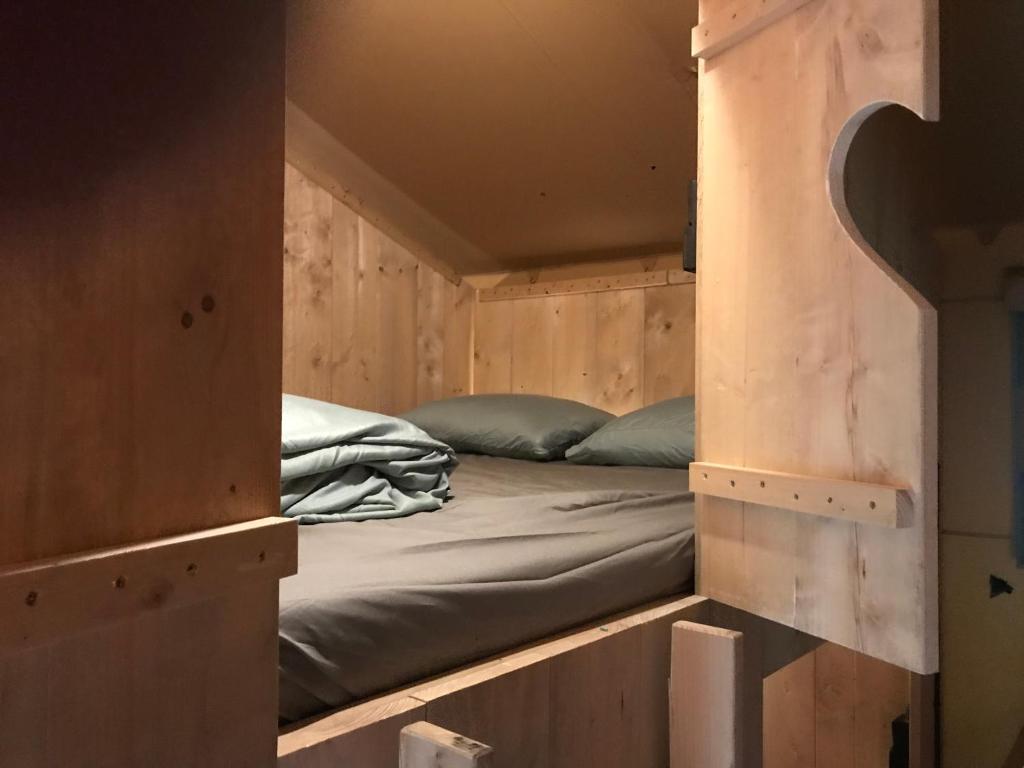 Postel nebo postele na pokoji v ubytování de Swaenhoeve