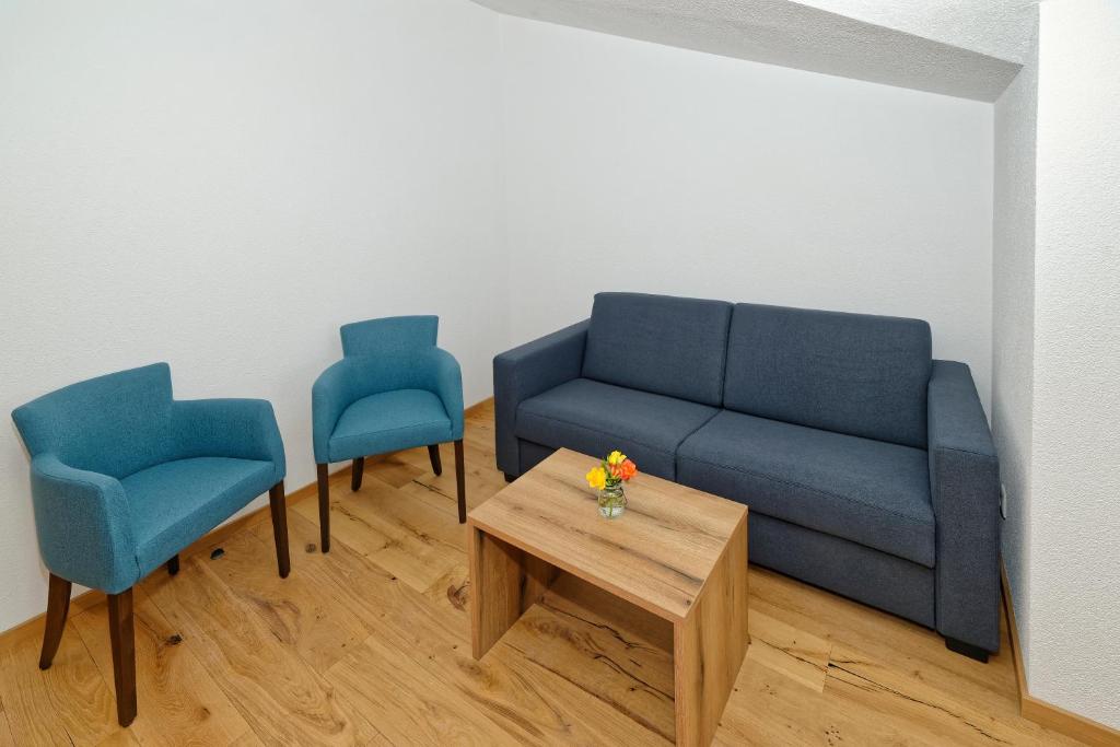 Posezení v ubytování Hotel 17 Seen