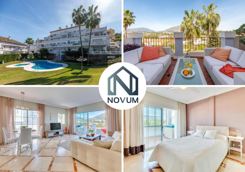 Apartamentos Cozy 2 BDRM Apt w Pool & Stunning Mountain Views en Marbella, Andalucía