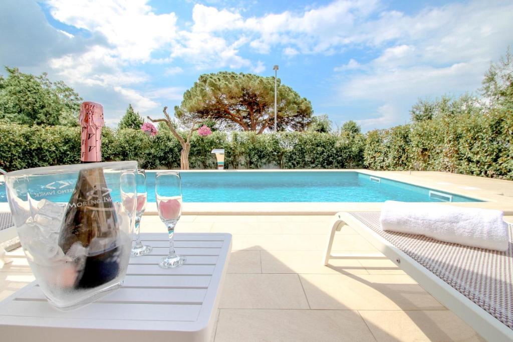 Πισίνα στο ή κοντά στο Casa Ivana