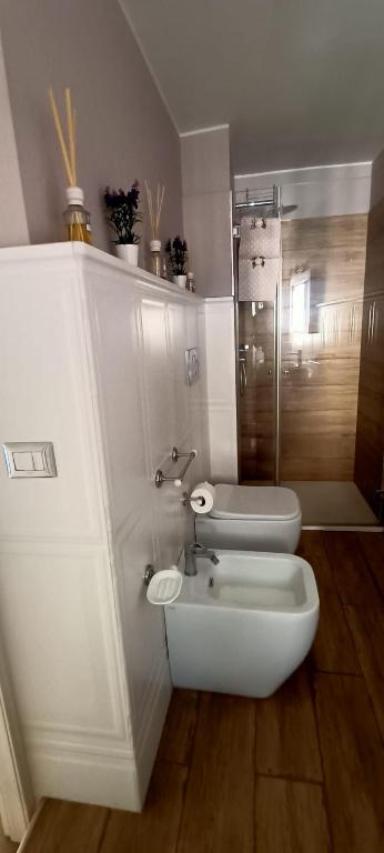 A bathroom at Tindaro Home