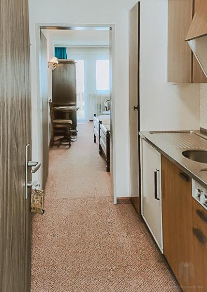 Kuchyň nebo kuchyňský kout v ubytování Hotel Regina Terme