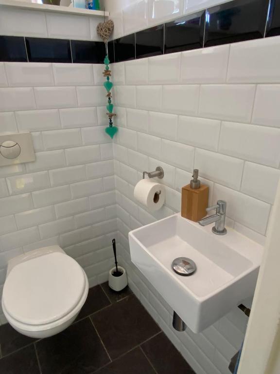 Koupelna v ubytování IJsselmeer appartement
