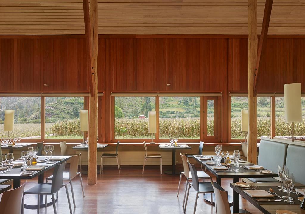 Restaurace v ubytování Explora Valle Sagrado