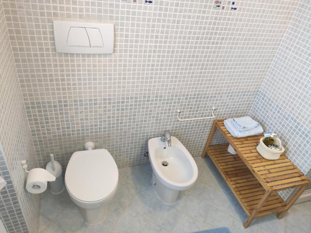 Koupelna v ubytování CasaAnna