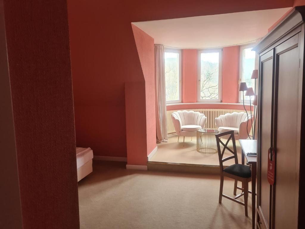 Posezení v ubytování Hotel Villa Viktoria Luise