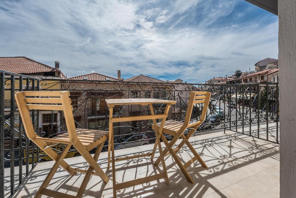 Balkón nebo terasa v ubytování Arahova Inn Hotel