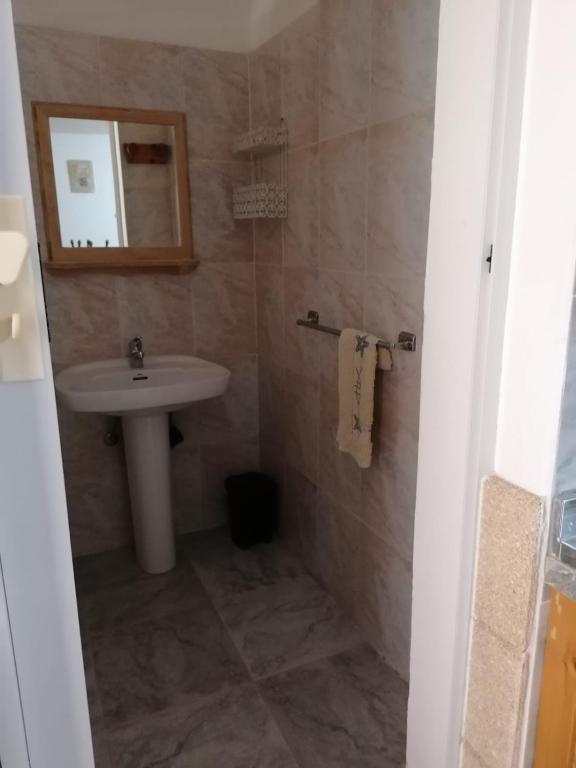 Koupelna v ubytování Appartamenti Frassanito