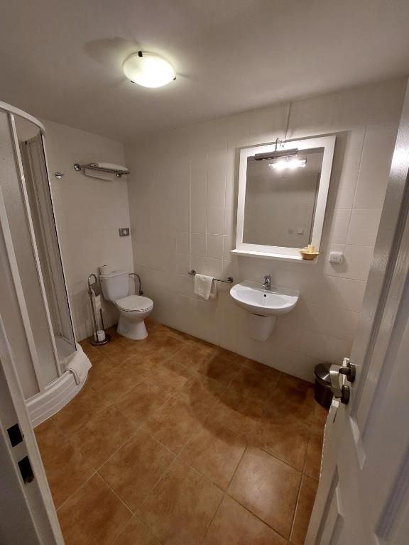 Koupelna v ubytování Levidom Residence Rooms