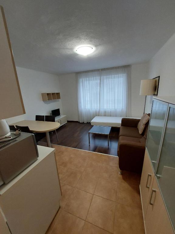 Kuchyň nebo kuchyňský kout v ubytování Levidom Residence Rooms