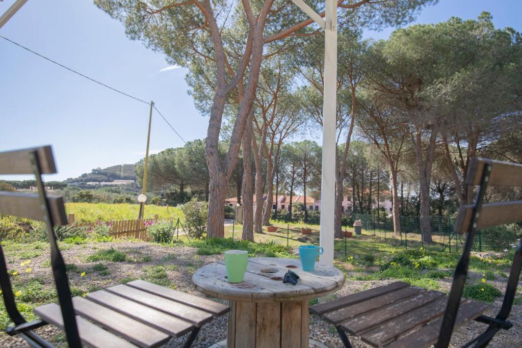 Zahrada ubytování Appartamento La Triglia 2 - HelloElba