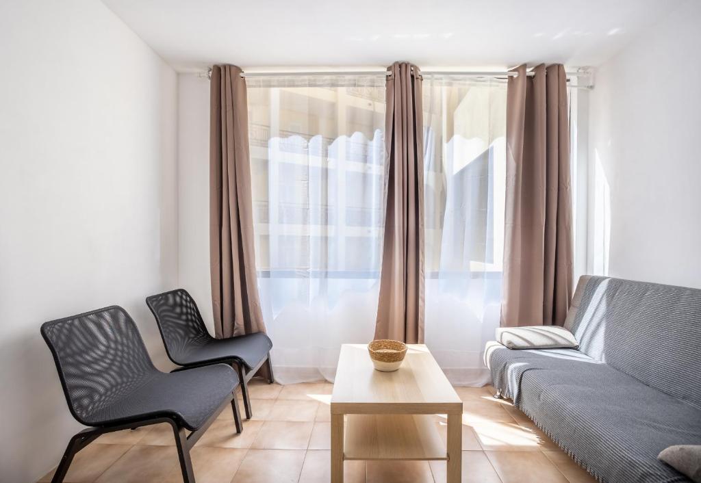 Posezení v ubytování Castle Harbour Feel like home Flat II Los Cristianos LoveTenerife
