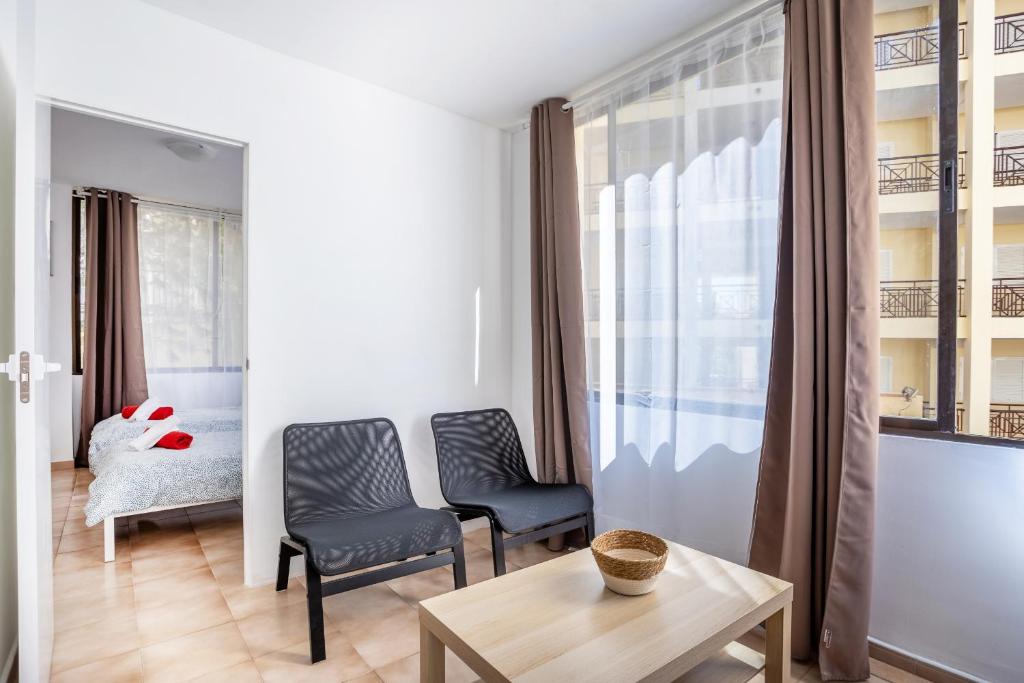 Posezení v ubytování Castle Harbour Feel like home Flat II Los Cristianos LoveTenerife