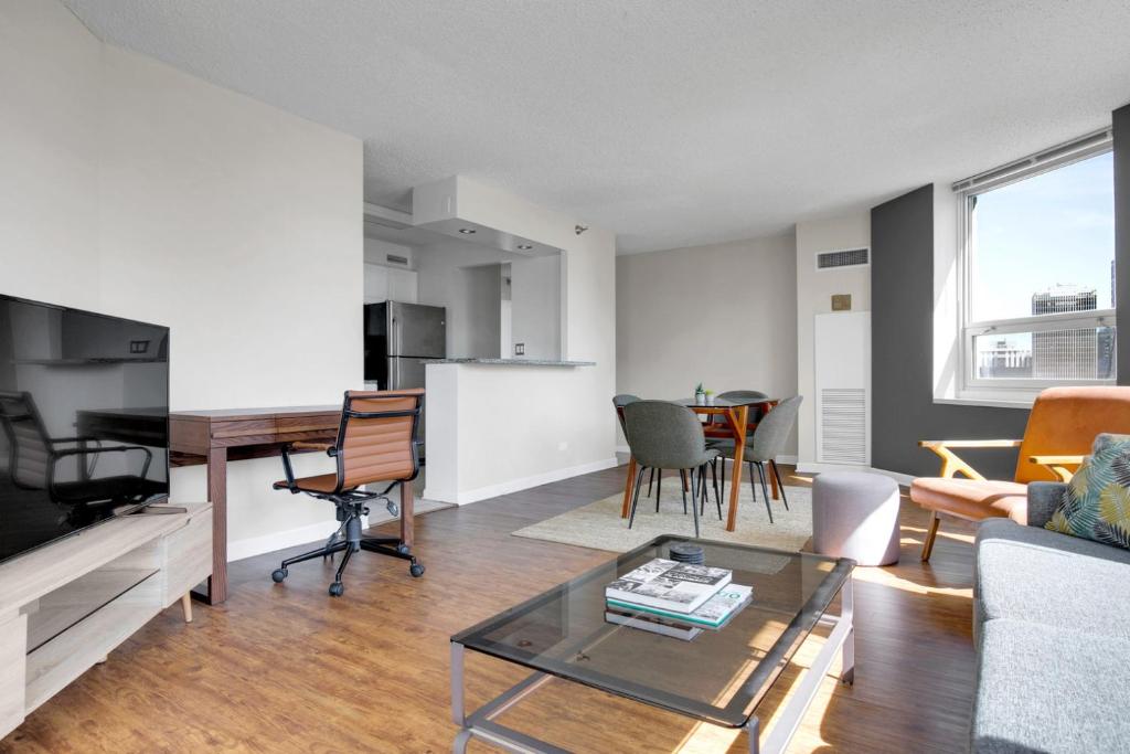 Fotografie z fotogalerie ubytování River N 1BR w Gym WD nr Mag Mile CHI-85 v destinaci Chicago