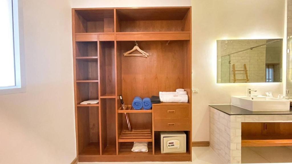 Koupelna v ubytování Aura Samui Best Beach Hotel - SHA Plus