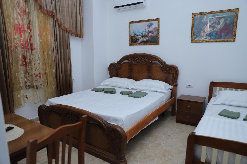 Postel nebo postele na pokoji v ubytování Hanna's Hostel