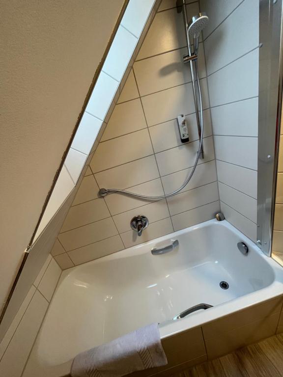 Koupelna v ubytování Hotel MyLord