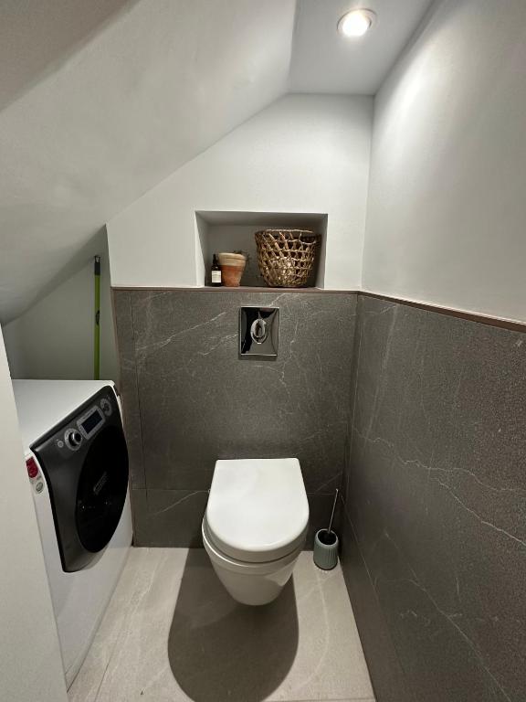 Kúpeľňa v ubytovaní Charmante maison en pierre-TAVEL