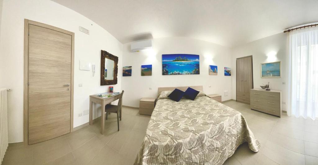 Postel nebo postele na pokoji v ubytování B&B Casa Desimio