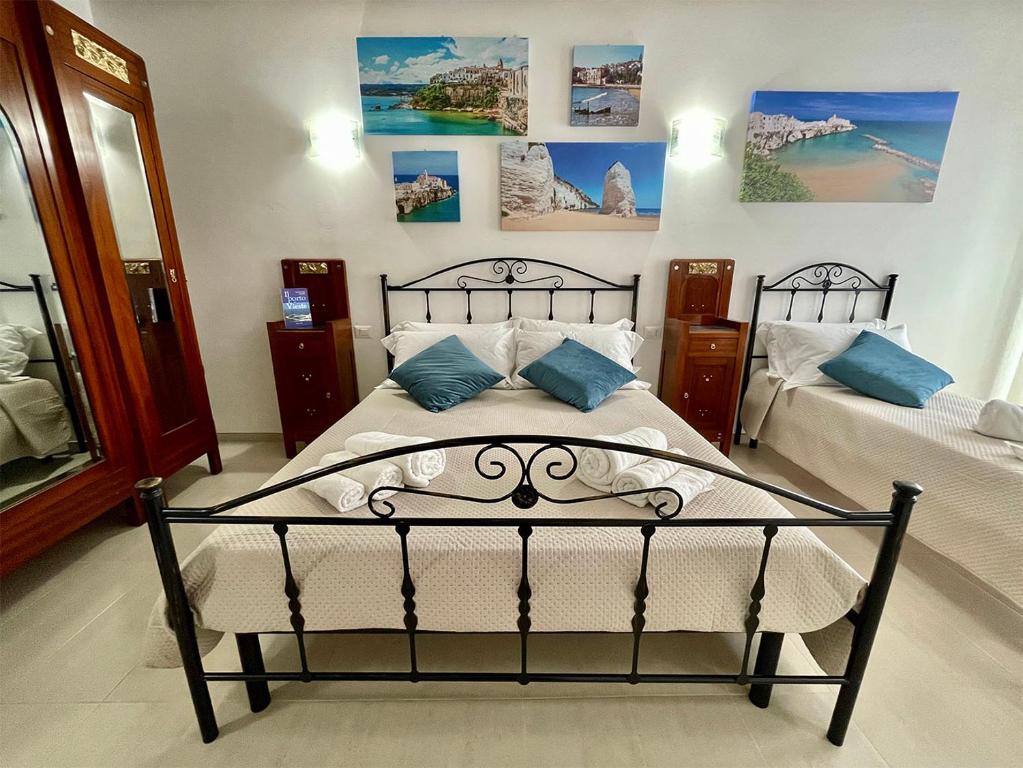 Postel nebo postele na pokoji v ubytování B&B Casa Desimio