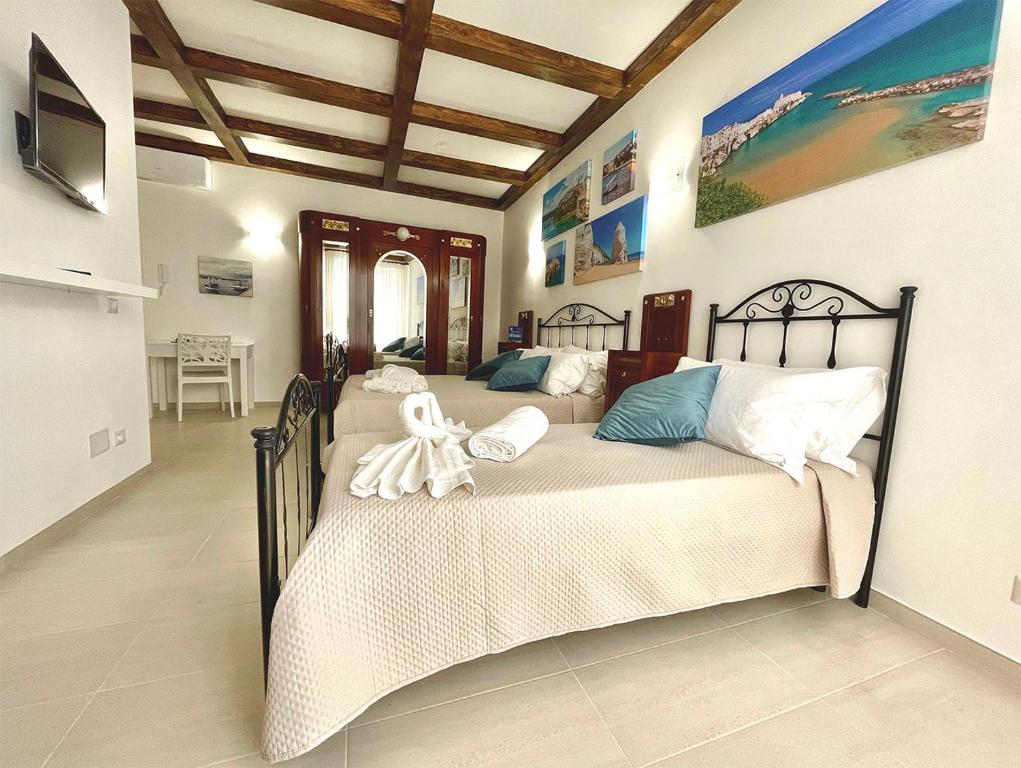 Postel nebo postele na pokoji v ubytování B&B Casa Desimio