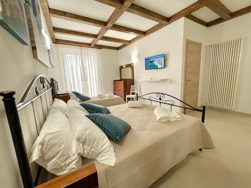 Postel nebo postele na pokoji v ubytování B&B Casa Desimio