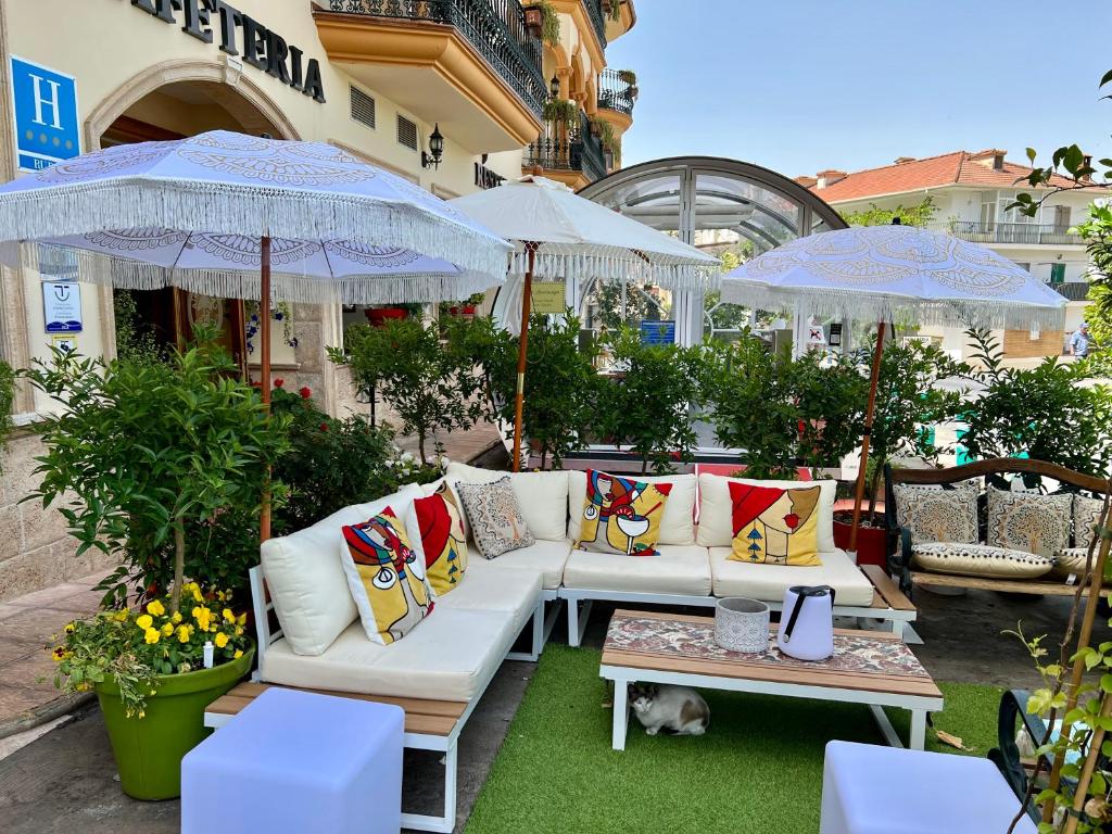 Posezení v ubytování Hotel El Curro